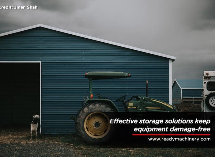 Tips to Protect Heavy Equipment in Storage