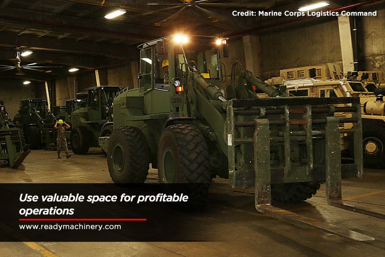 Tips to Protect Heavy Equipment in Storage