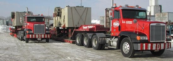 Transport trucks